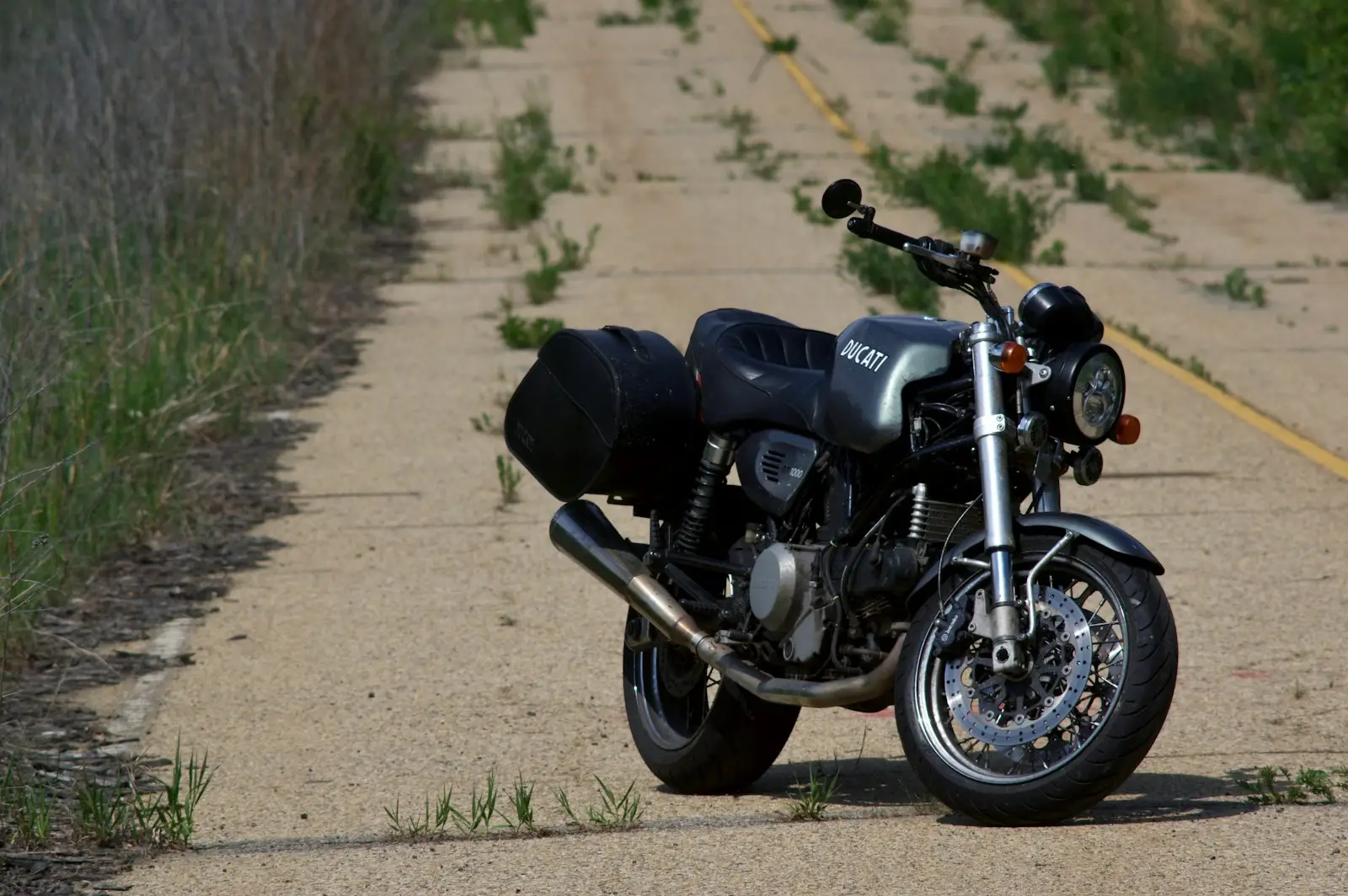Classic Ducati motorcycle