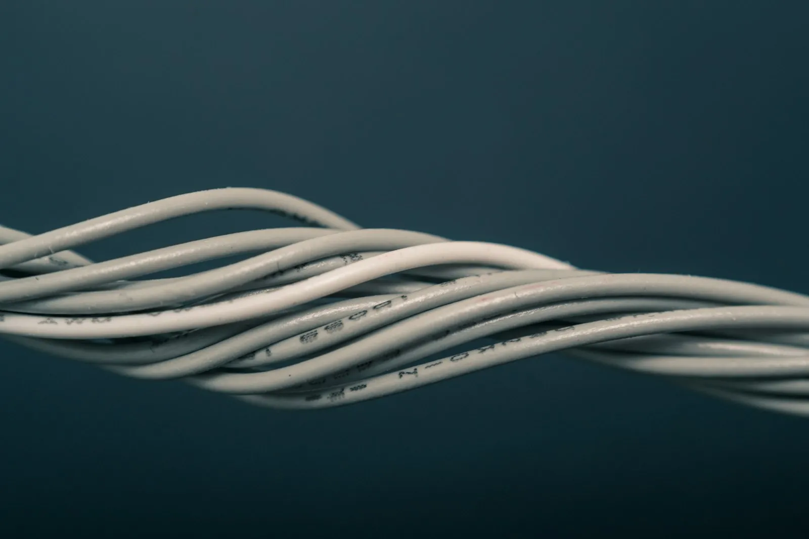 Coiled cable on white background — a clean direct-wire install scenario without a relay