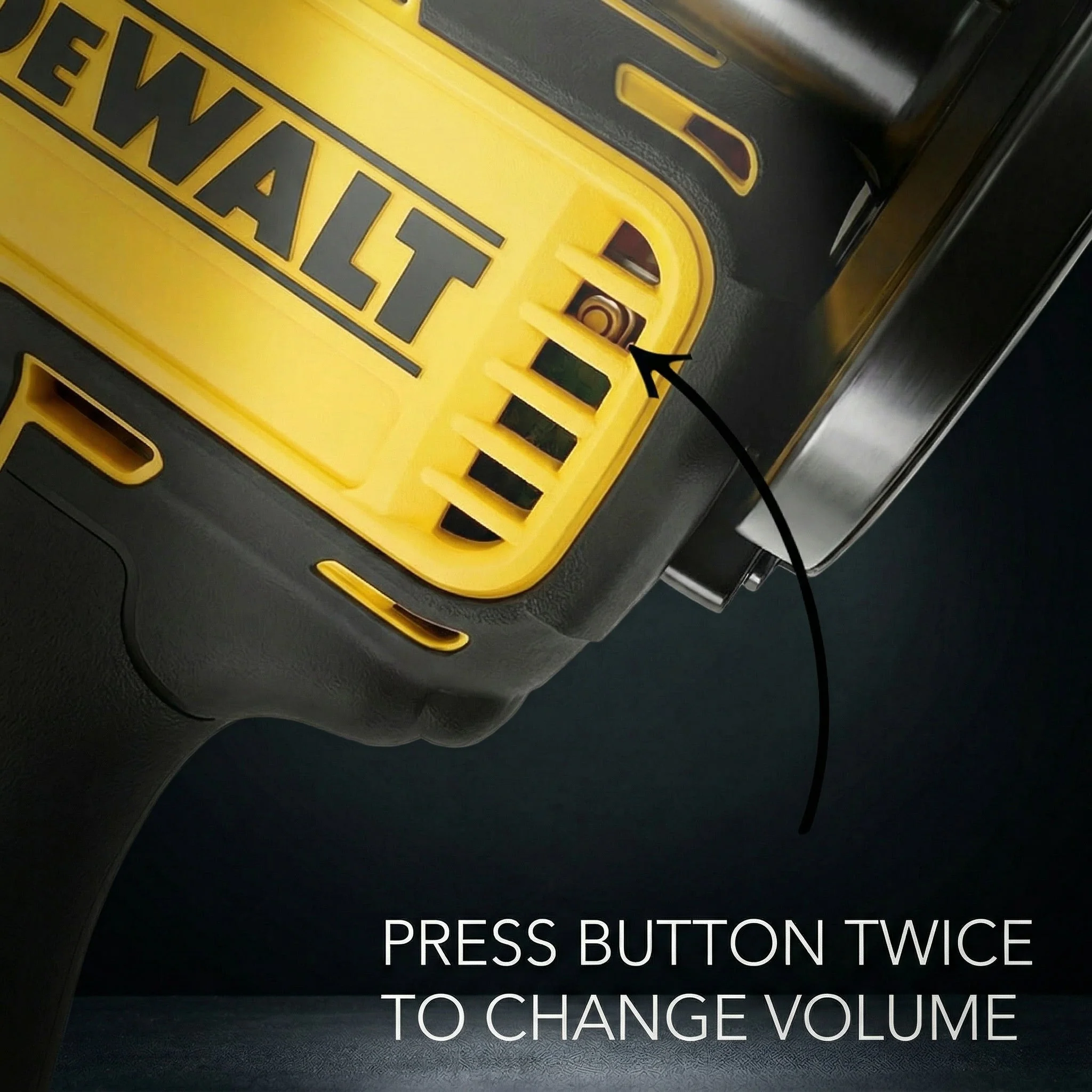 Dual Train Horn for DeWalt 20V battery shown with wireless remote