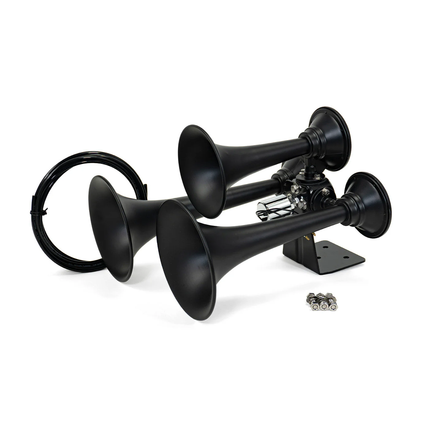 HornBlasters Rhino three-trumpet train horn overview