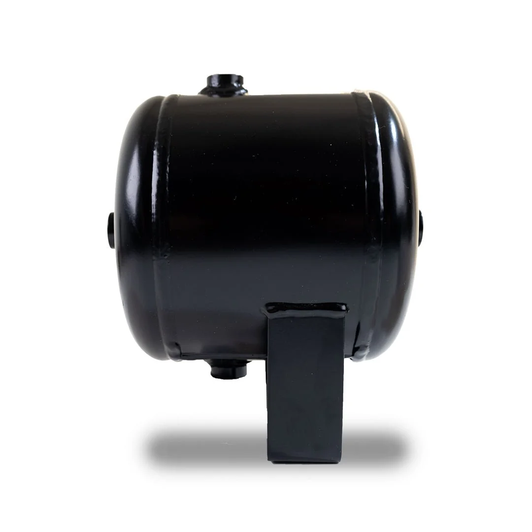 Kleinn 6260RT 0.5-gallon steel air tank with five quarter-inch NPT ports
