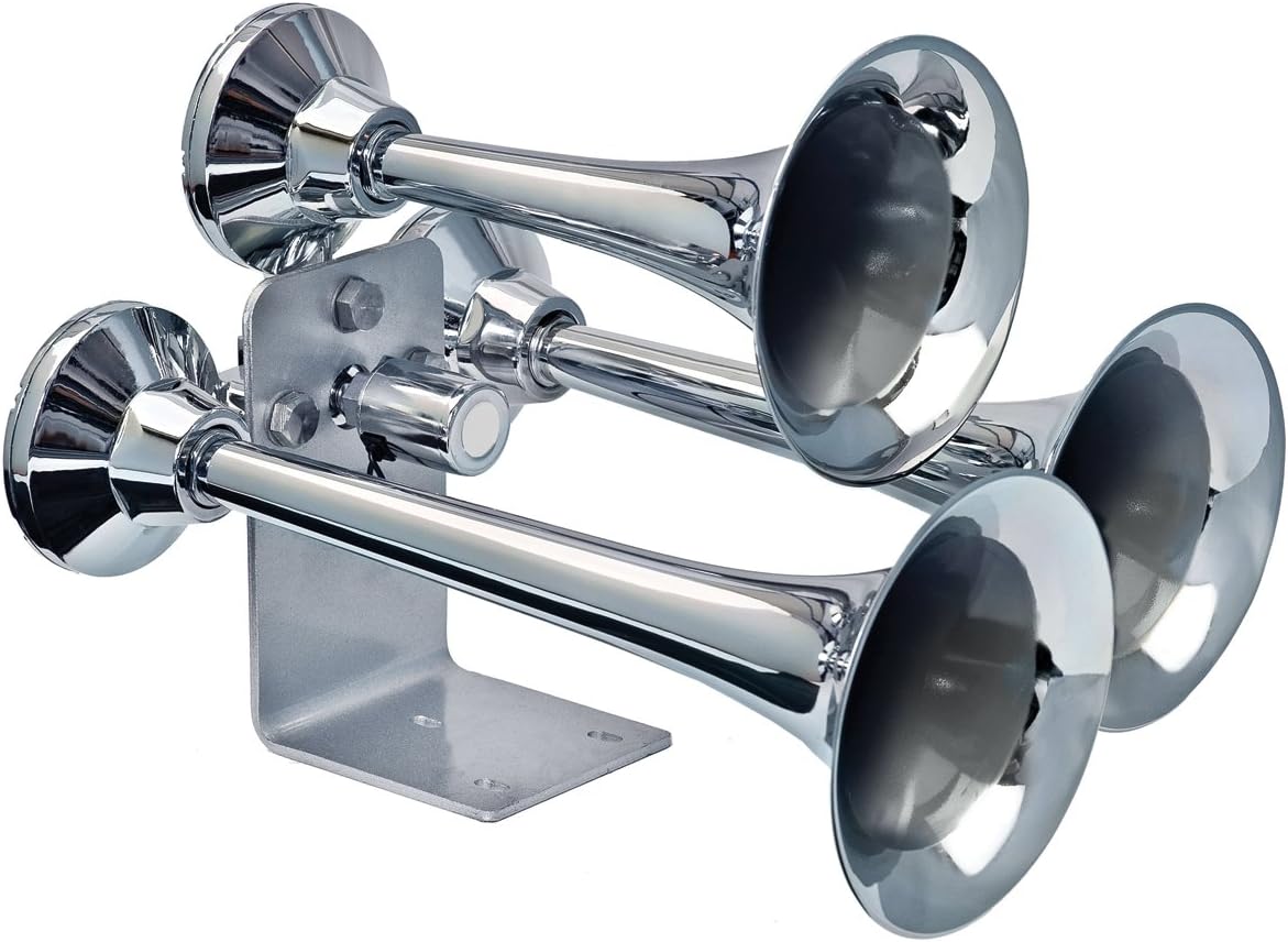 Wolo 854 Dragon Express (PACIFIC854) chrome train horn